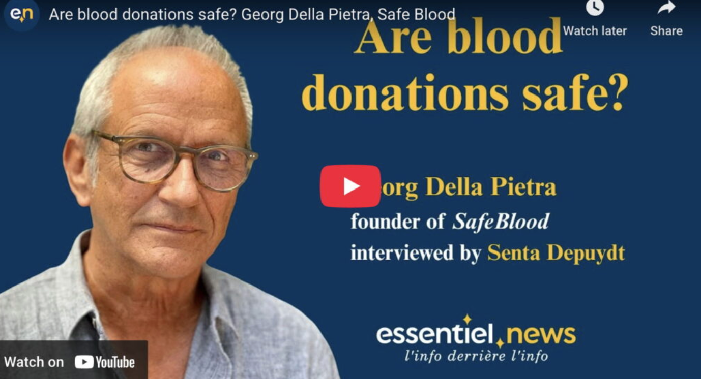 What should you do if you cannot receive blood from a relative or an unvaccinated donor?